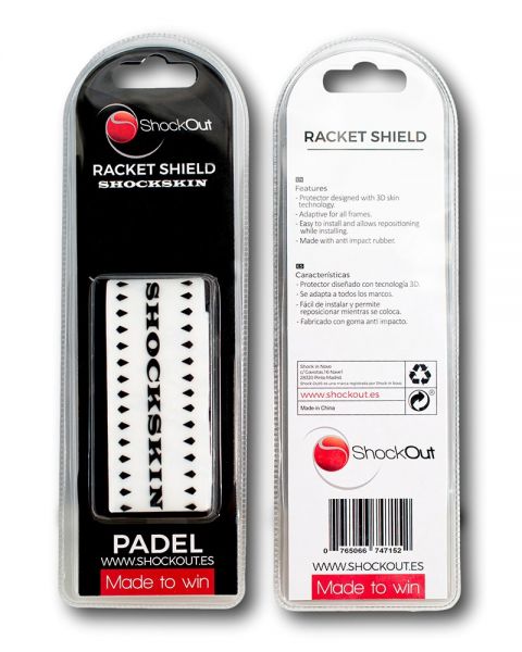 Shockout Shockskin Protector Transparent/Albastru