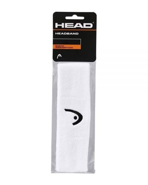 White Logo Headband