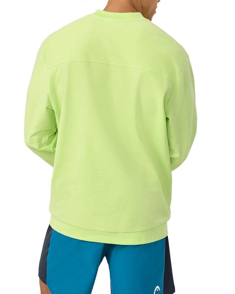 Tricou cu Maneca Lunga Head Rally 811415 Verde Lime - Barbati
