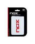 Nox White Wristband Red Logo Box 6