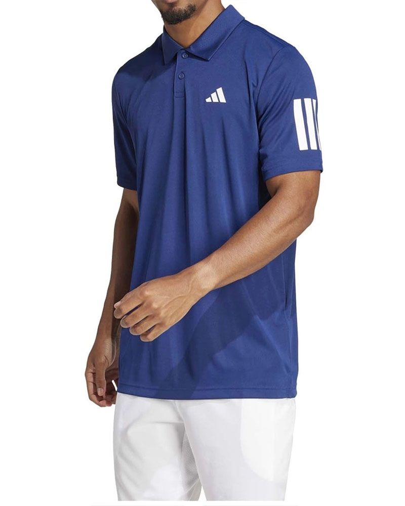 Tricou Polo Adidas Club 3 Stripes JN9006 Bleumarin - Barbati