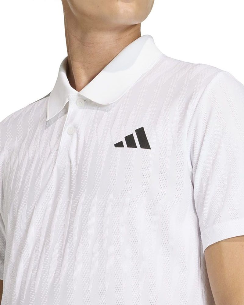 Tricou Polo Adidas Freelift KA5884 Alb - Barbati