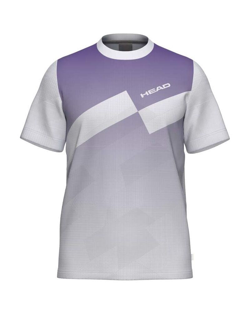 Tricou Head Pro 811406 Alb/Mov - Barbati