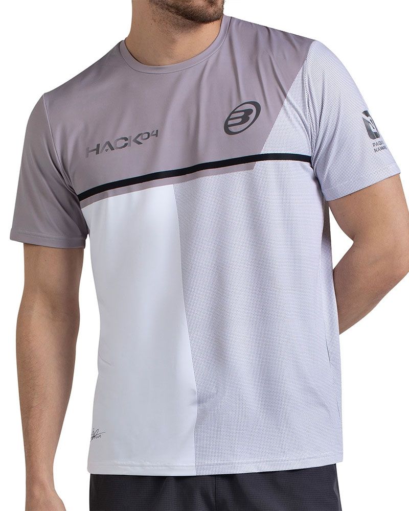 Tricou Bullpadel Paquito 26I Alb - Barbati