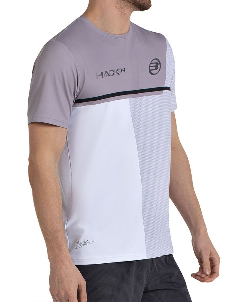 Tricou Bullpadel Paquito 26I Alb - Barbati