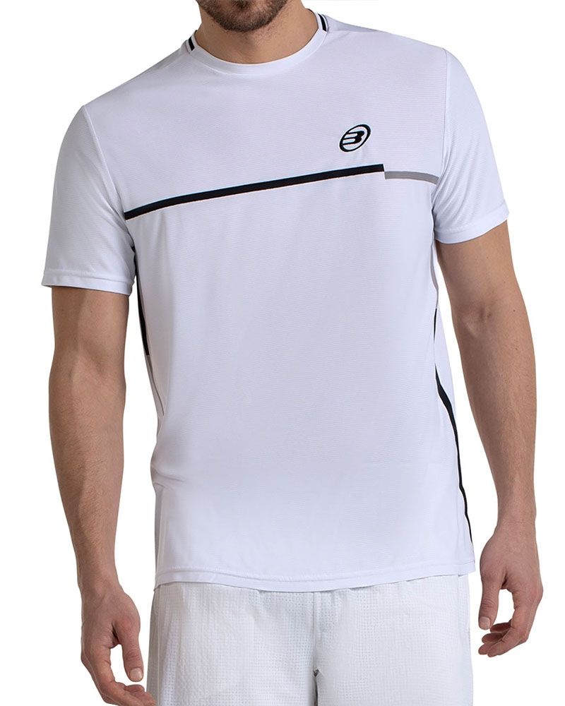 Tricou Bullpadel Teloi Alb - Barbati