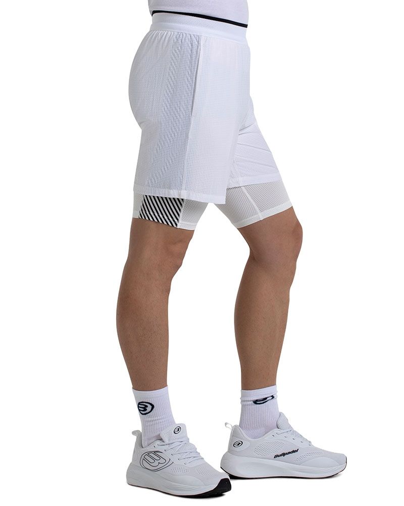Sort Bullpadel Tanoel Alb - Barbati