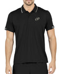Tricou Polo Bullpadel Tasel Negru - Barbati