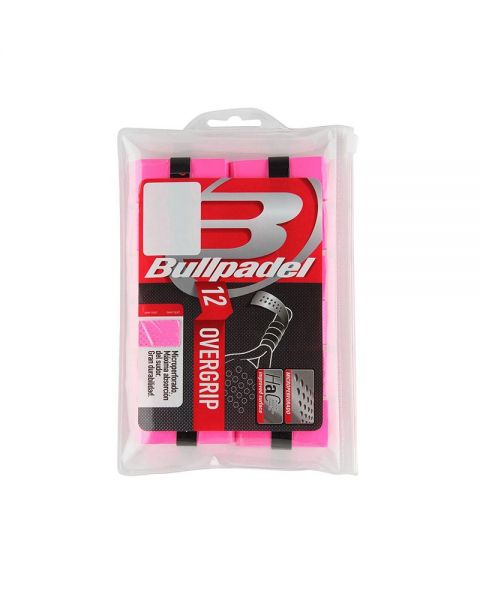 Bullpadel GB-1601 Overgrip Fluo Roz (12 buc.)
