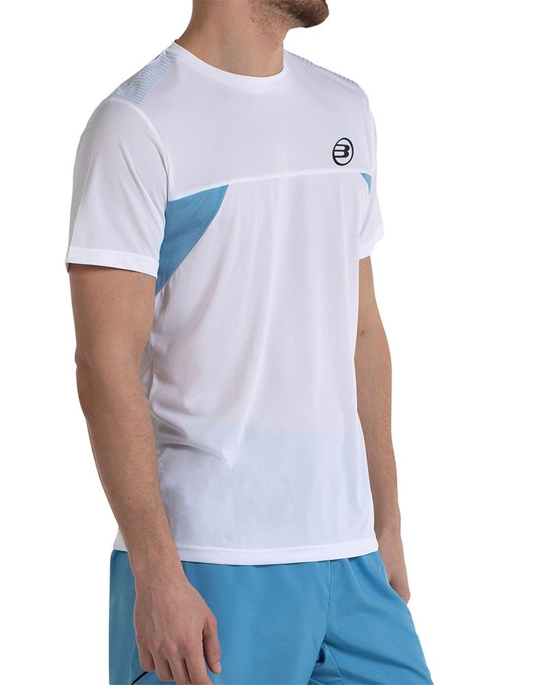 Tricou Bullpadel Crase Alb - Barbati