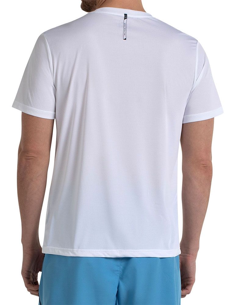 Tricou Bullpadel Crase Alb - Barbati