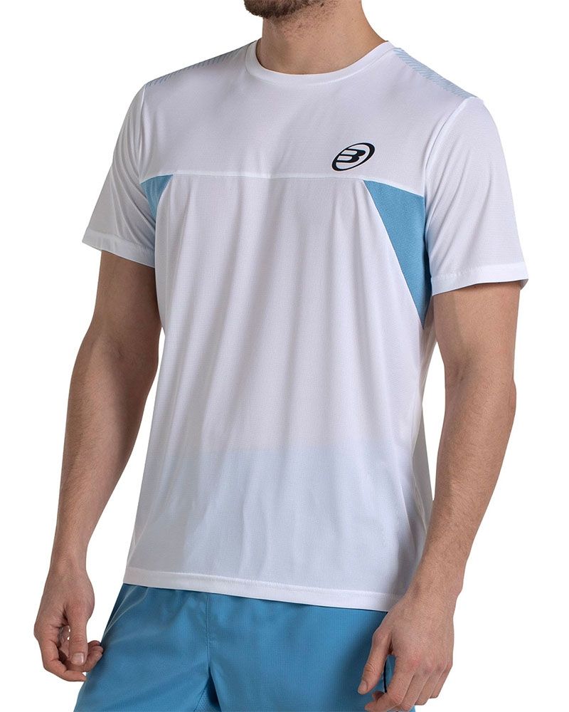 Tricou Bullpadel Crase Alb - Barbati