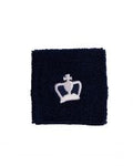 Pack 2 Units Black Crown Short Wristbands