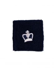 Pack 2 Units Black Crown Short Wristbands