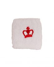 Pack 2 Units Black Crown Short Wristbands