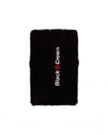 Pack 2 Units Black Crown Long Wristbands