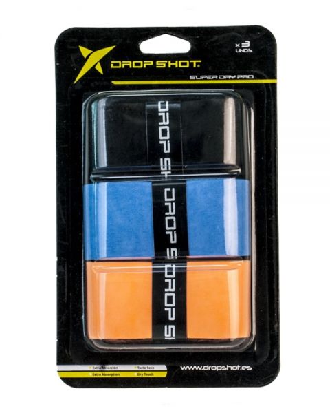 PACK 3 OVERGRIP DROP SHOT SUPER DRY DA224005